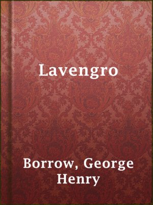 cover image of Lavengro